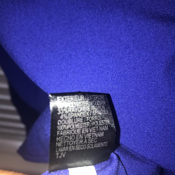 NWT Tahari Cobalt Blue Keyhole Sleeveless Dress - Picture 5 of 6